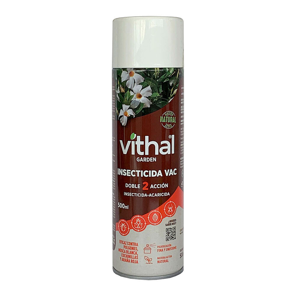 Eine Sprühdose des Insektizids Vithal Garden Insecticida Vac.
